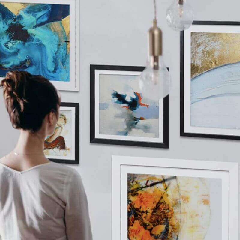 décoration murale et murs de cadres